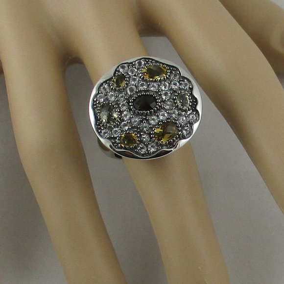 Sima K 3.07ct Shades of Quartz "Grecian" Ring - Picture 4 of 8